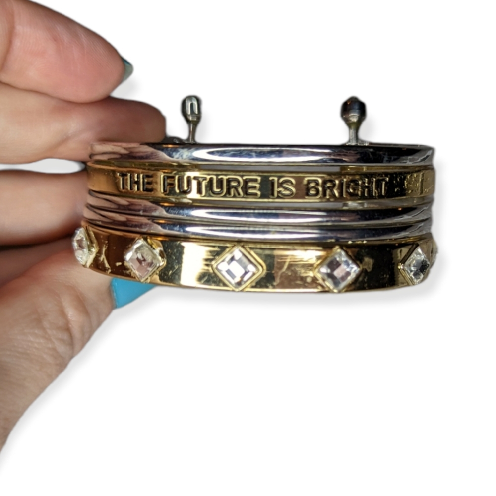 Bcbgeneration The Future Is Bright Cuff Bracelet - image 7